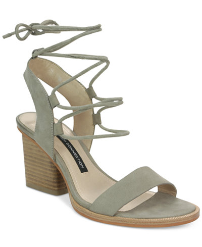 French Connection Jalena Lace-Up Sandals