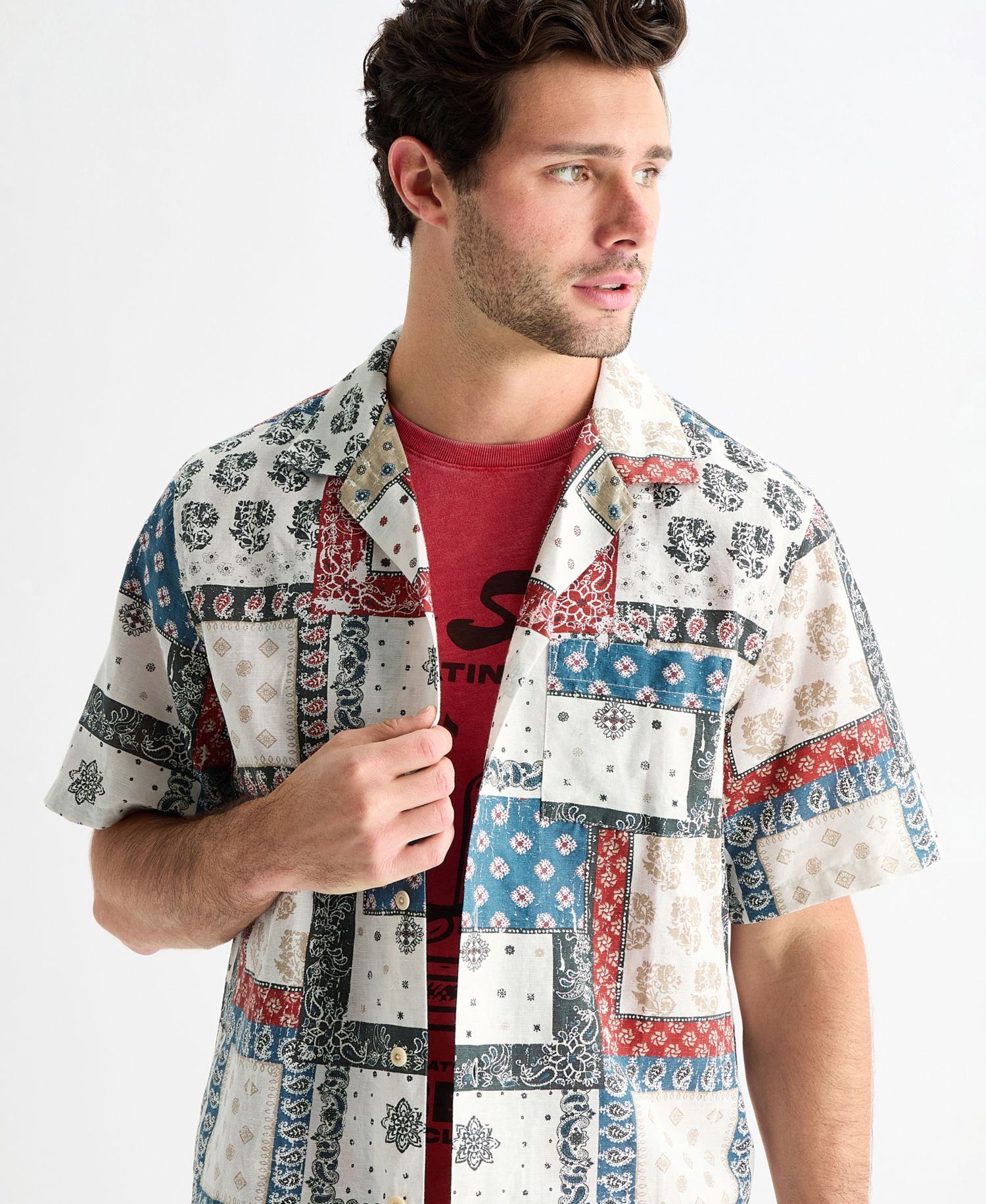 Men's 7" Pull-On Linen Shorts
