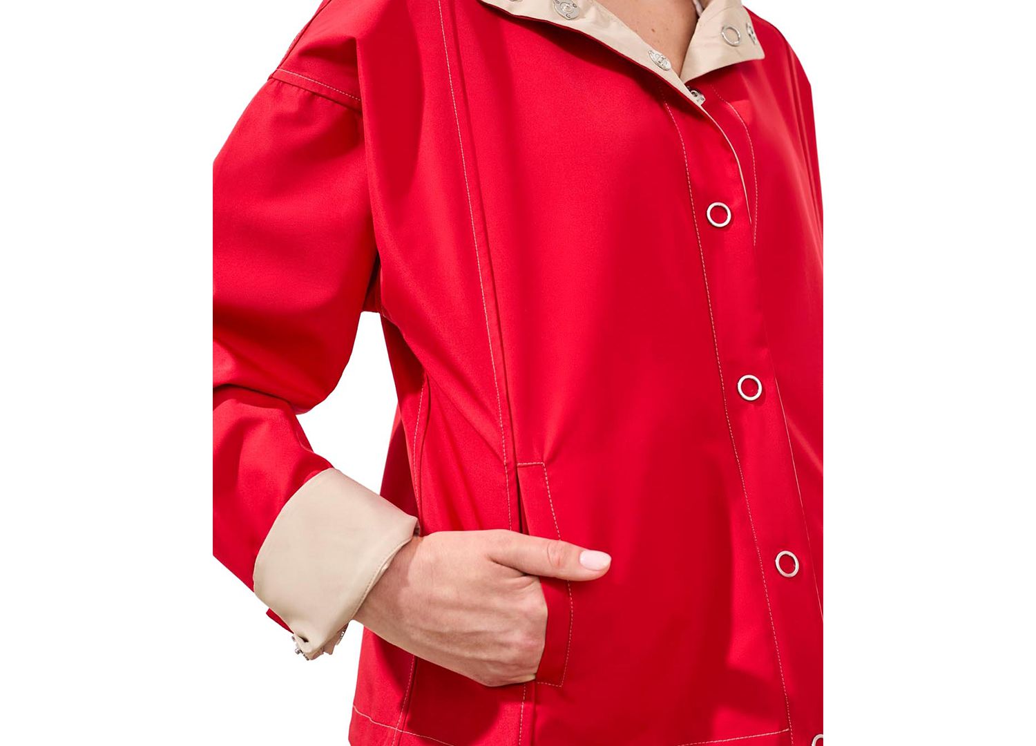 Women's Reversible Snap-Front Jacket
