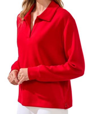 Women's Johnny Collar Top