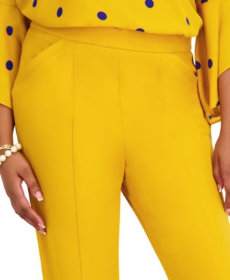 Women's Pull-On Seamed Trousers Pants