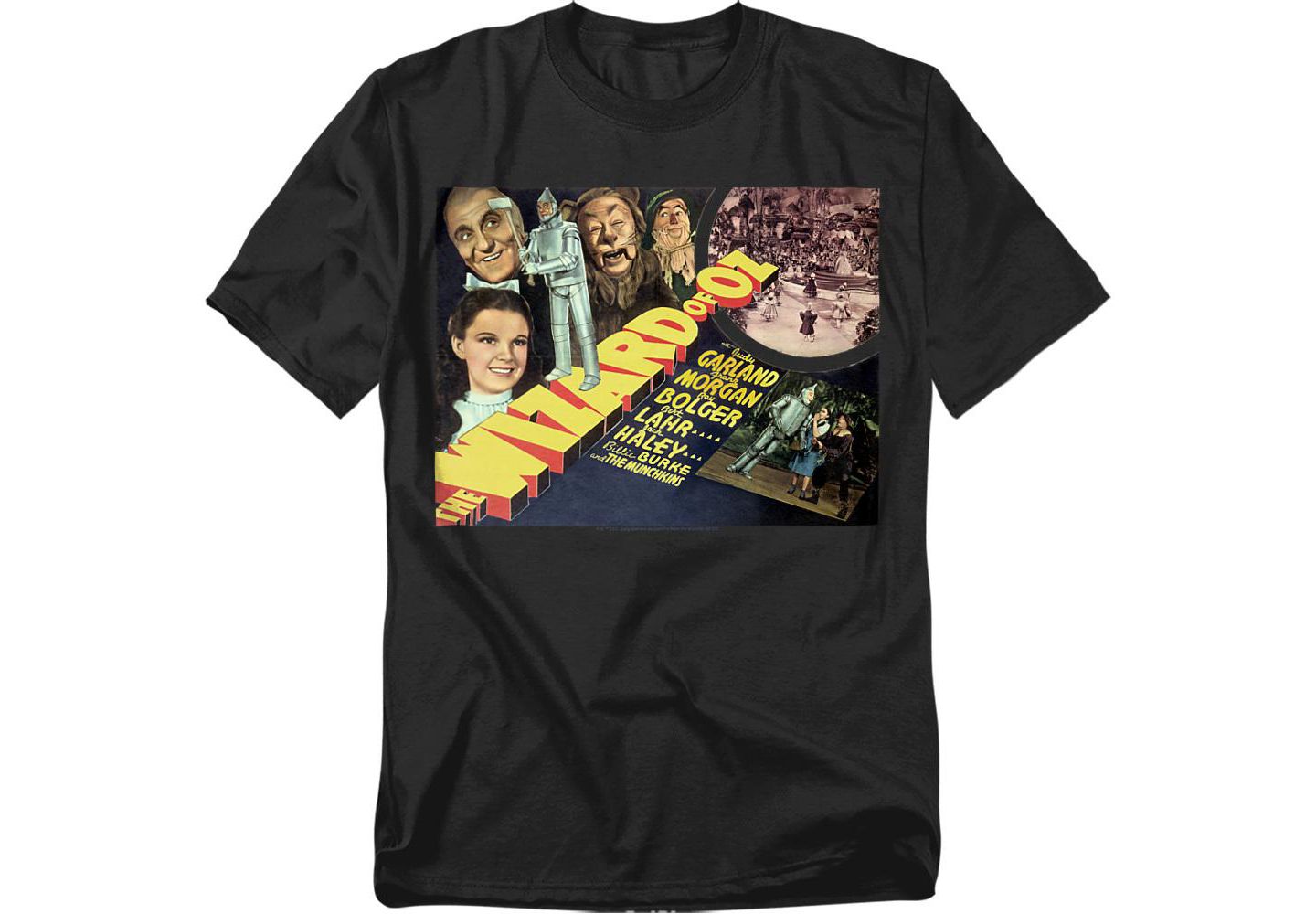 Мужская футболка Wizard Of Oz Vintage Poster, цвет: Чёрный — фото 1