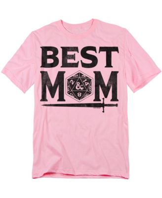 Men's Dungeons Dragons Mother's Day Best Mom D20 Light T-Shirt