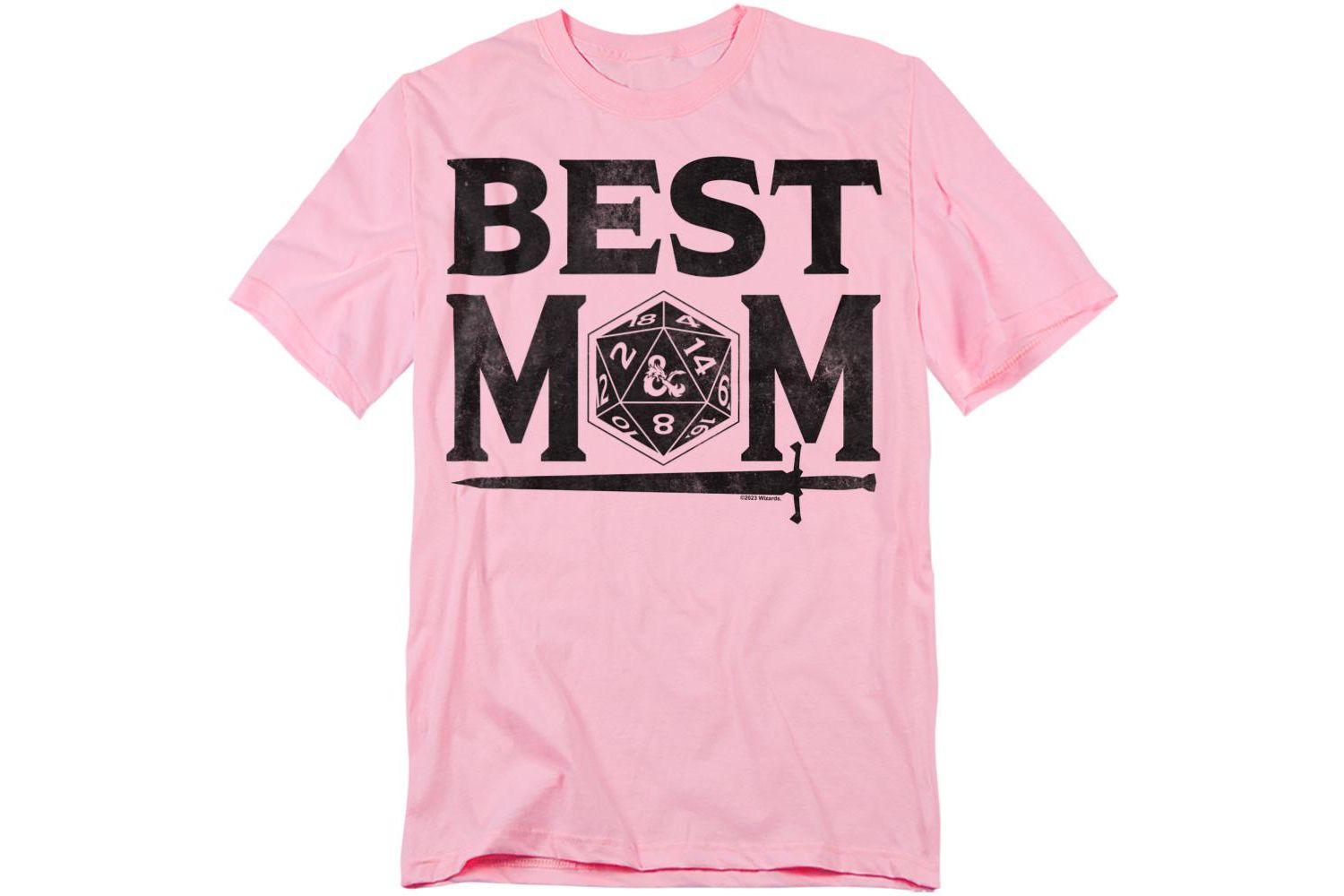 Men's Dungeons Dragons Mother's Day Best Mom D20 Light T-Shirt