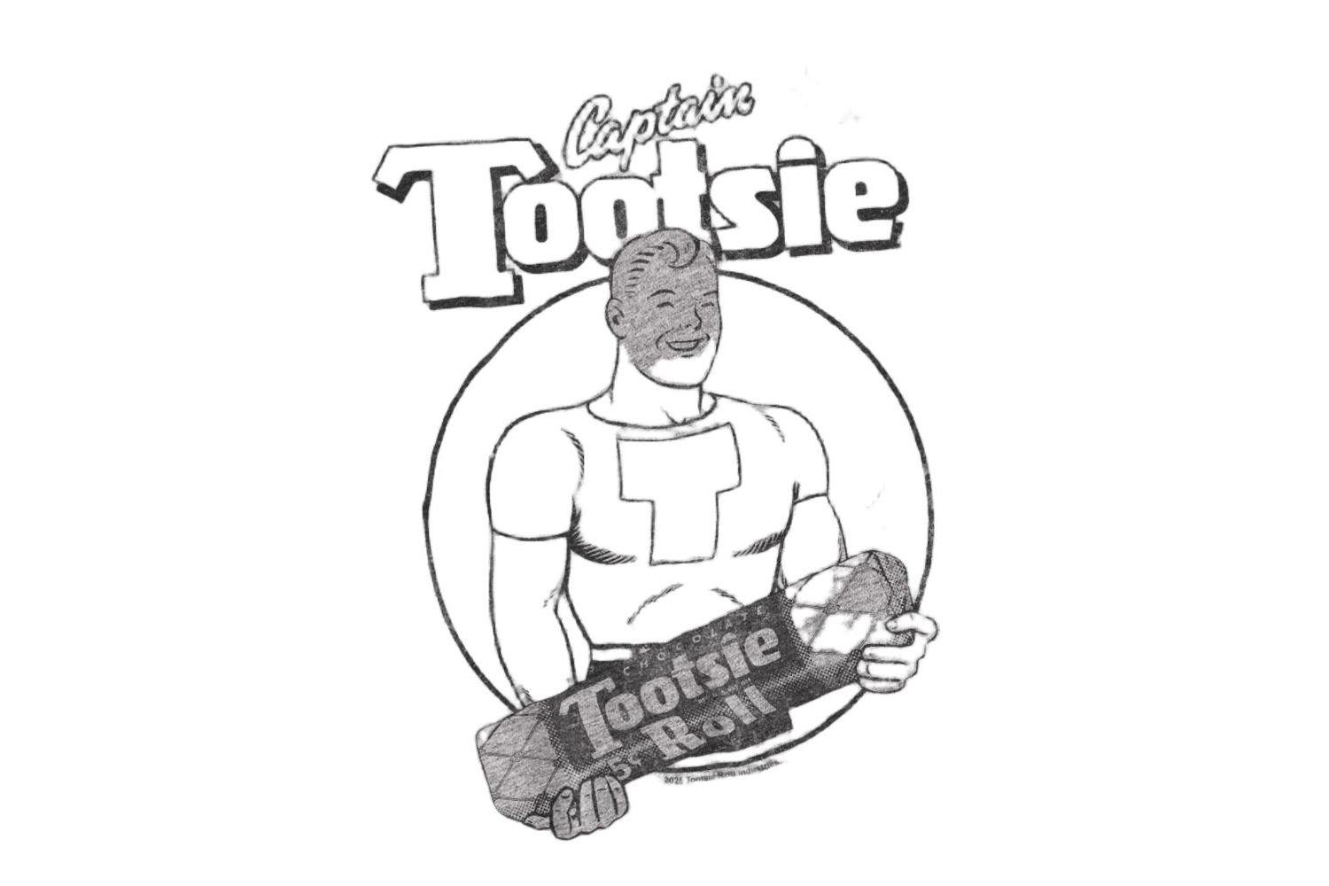 Men's Captain Tootsie Simple T-Shirt