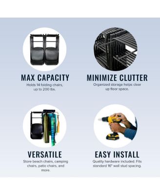 Emporia Chair Storage Rack | Holds up to Chairs