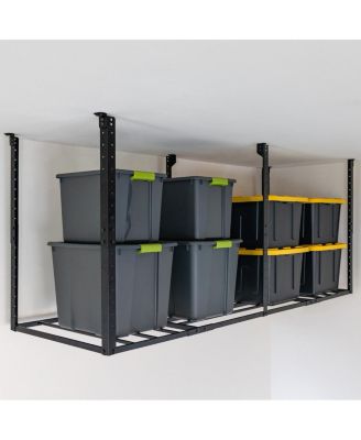 3' x 8' Faber Overhead Garage Shelving | Holds 700 lbs