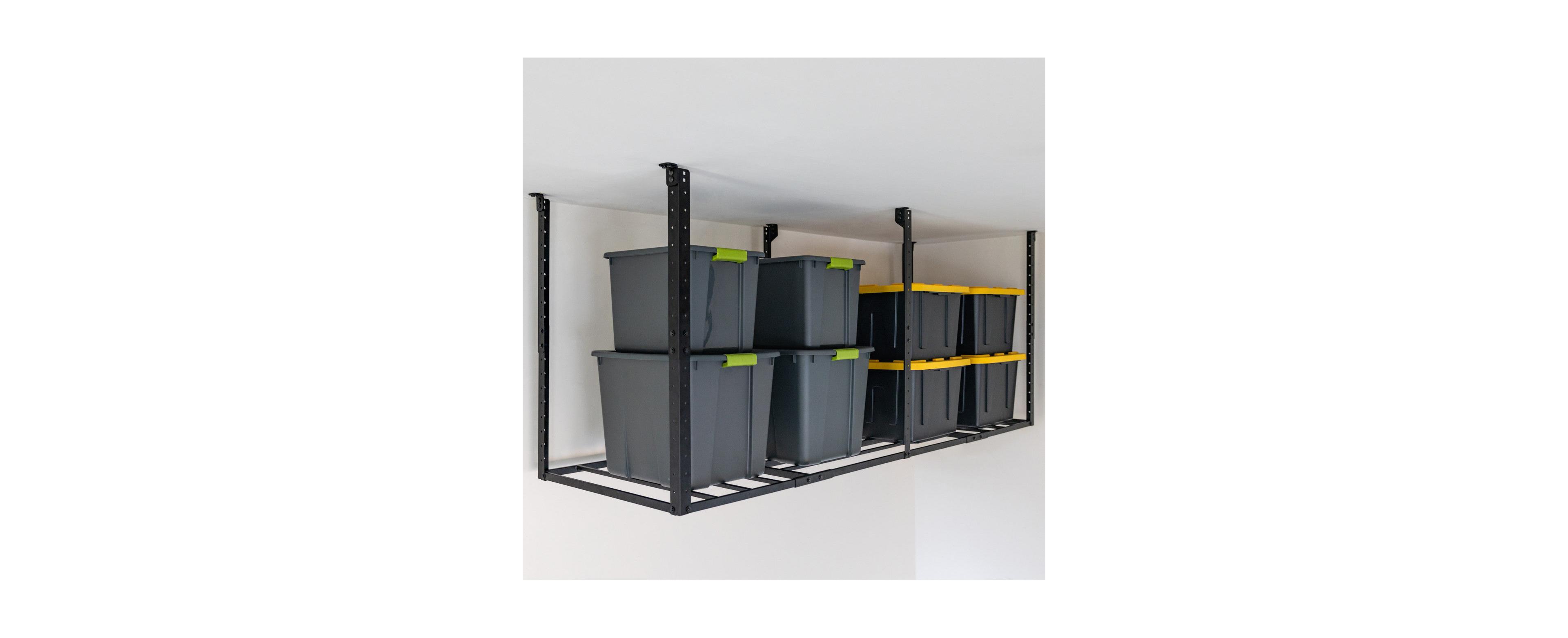 StoreYour 3' x 8' Faber Overhead Garage Shelving | Holds 700 lbs