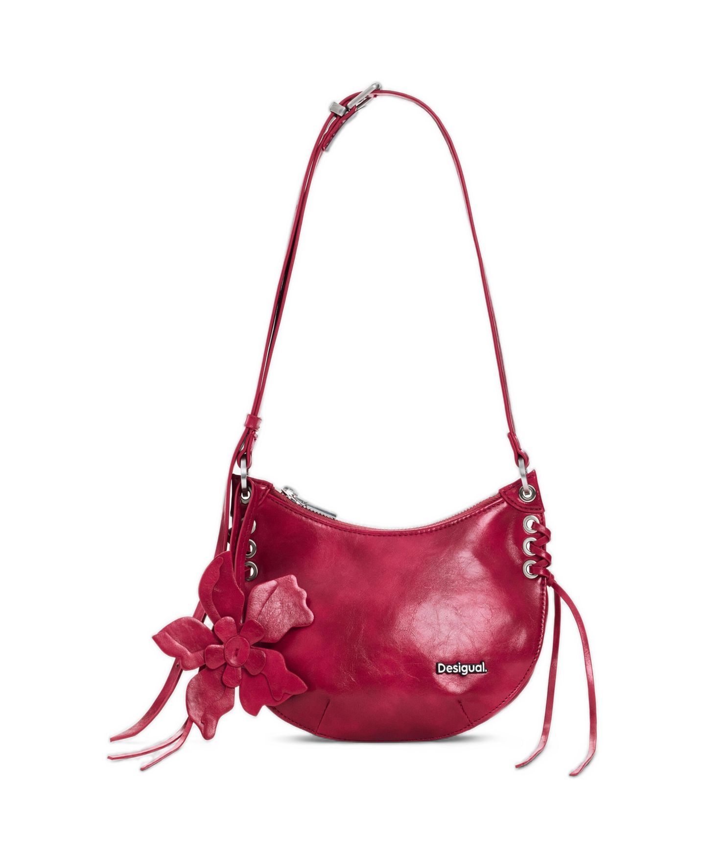 Кошелёк Desigual Crossbody wallet flower, цвет: Красный — фото 1