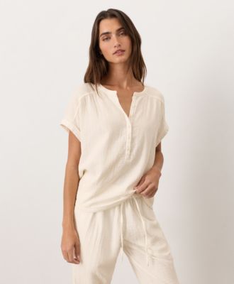 Women's Cotton Coastal Double Gauze Popover