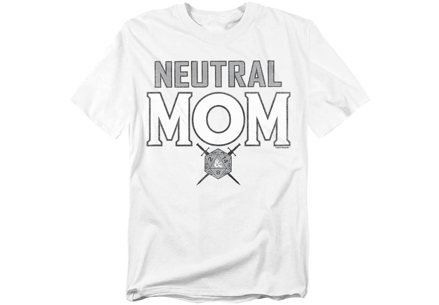 Мужская футболка D&D Mother's Day Neutral Mom, цвет: Белый — фото 1