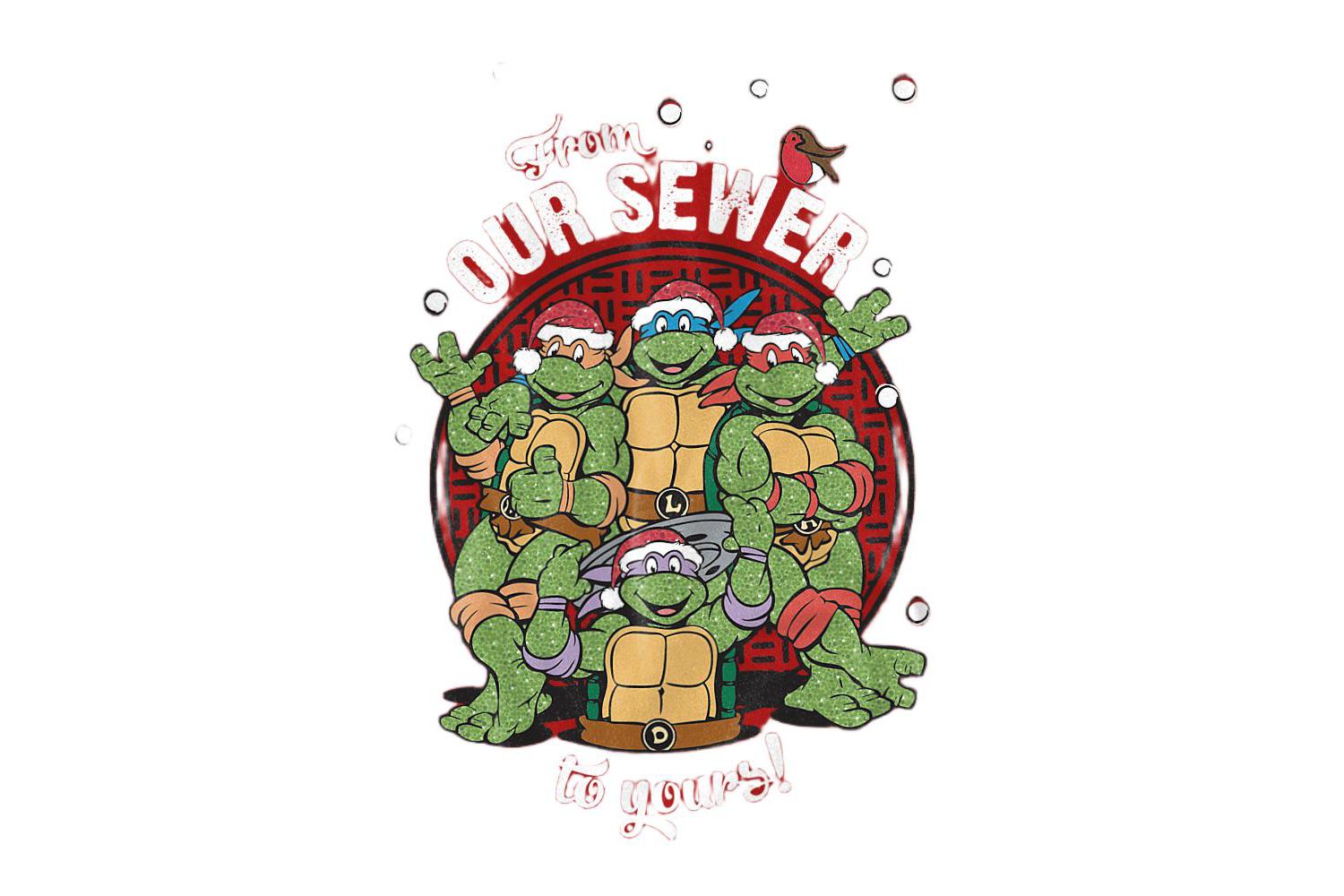 Men's Merry Christmas from Our Sewer T-Shirt