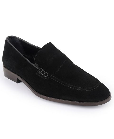Мужские туфли VELLAPAIS Ganado Slip-On Penny, цвет: Чёрный