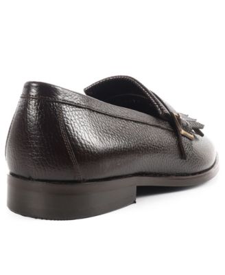 Men's Tortoise Monk Strap Slip-On Dress Loafers