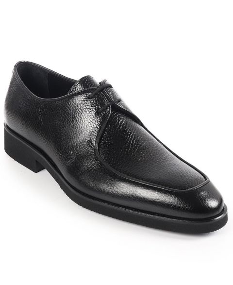 Мужские туфли VELLAPAIS Moore Derby Lace-Up Dress Shoes, цвет: Чёрный