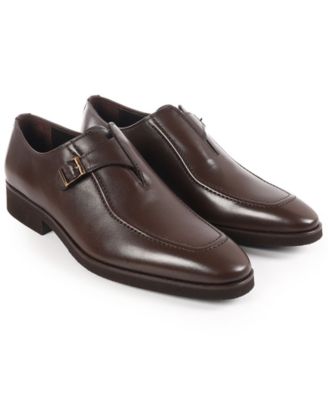 Men's Monk Strap Slip-On Dress Shoes