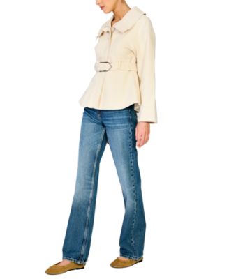 Women's Russo Belted Zip-Up Jacket