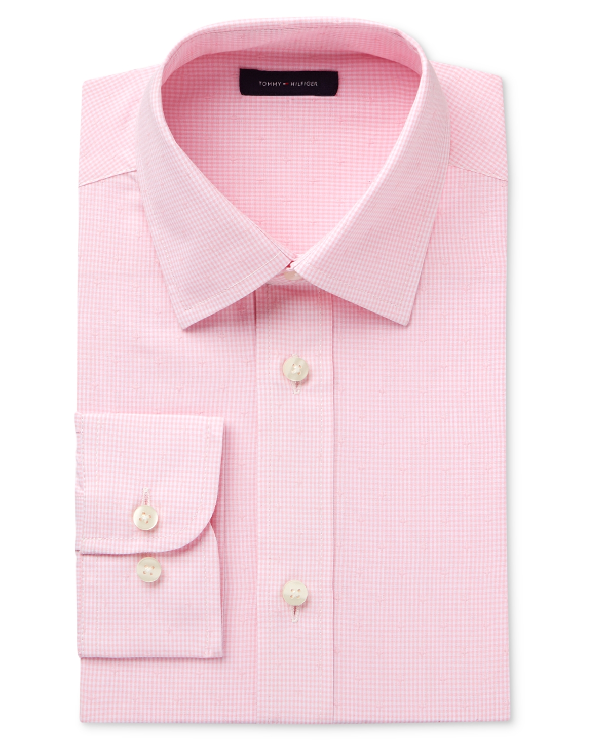 Tommy Hilfiger Long-Sleeve Button-Up Shirt, Big Boys