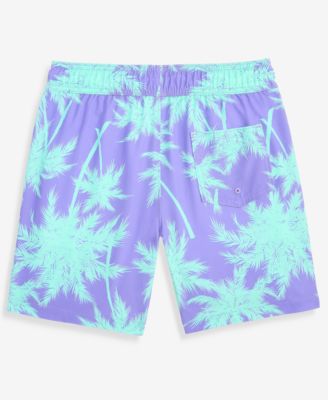 Boys' Printed Swim Trunks