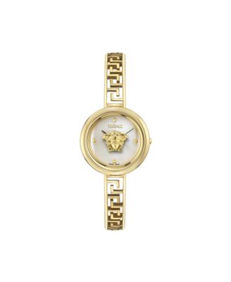 Women's Medusa Eclipse IP Yellow Gold Bracelet Watch, 28mm