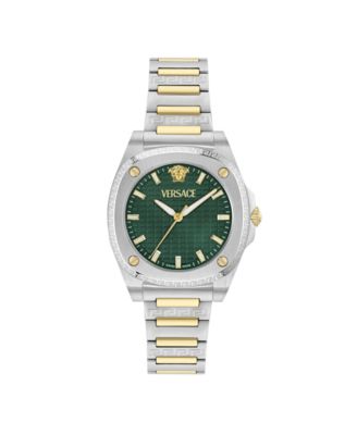 Women's Greca Pulse Two Tone Bracelet Watch, 36mm