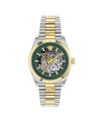Men's Millenyium Limited Edition Automatic Two Tone Bracelet Watch, 40mm