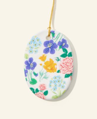Flower Show Ceramic Ornament
