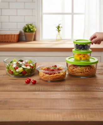 Kitchen 10-Pc. Glass Food Storage Set