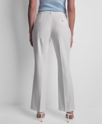 Petite Mid-Rise Modern Fit Flared Pants