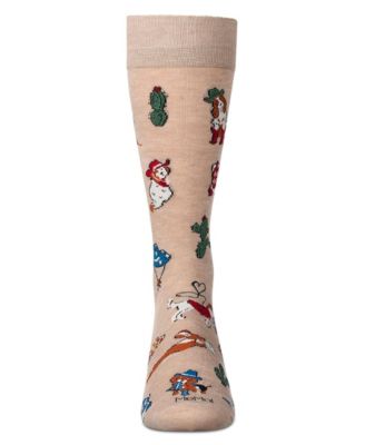 Men's Rodeo Dogs Novelty Crew Socks
