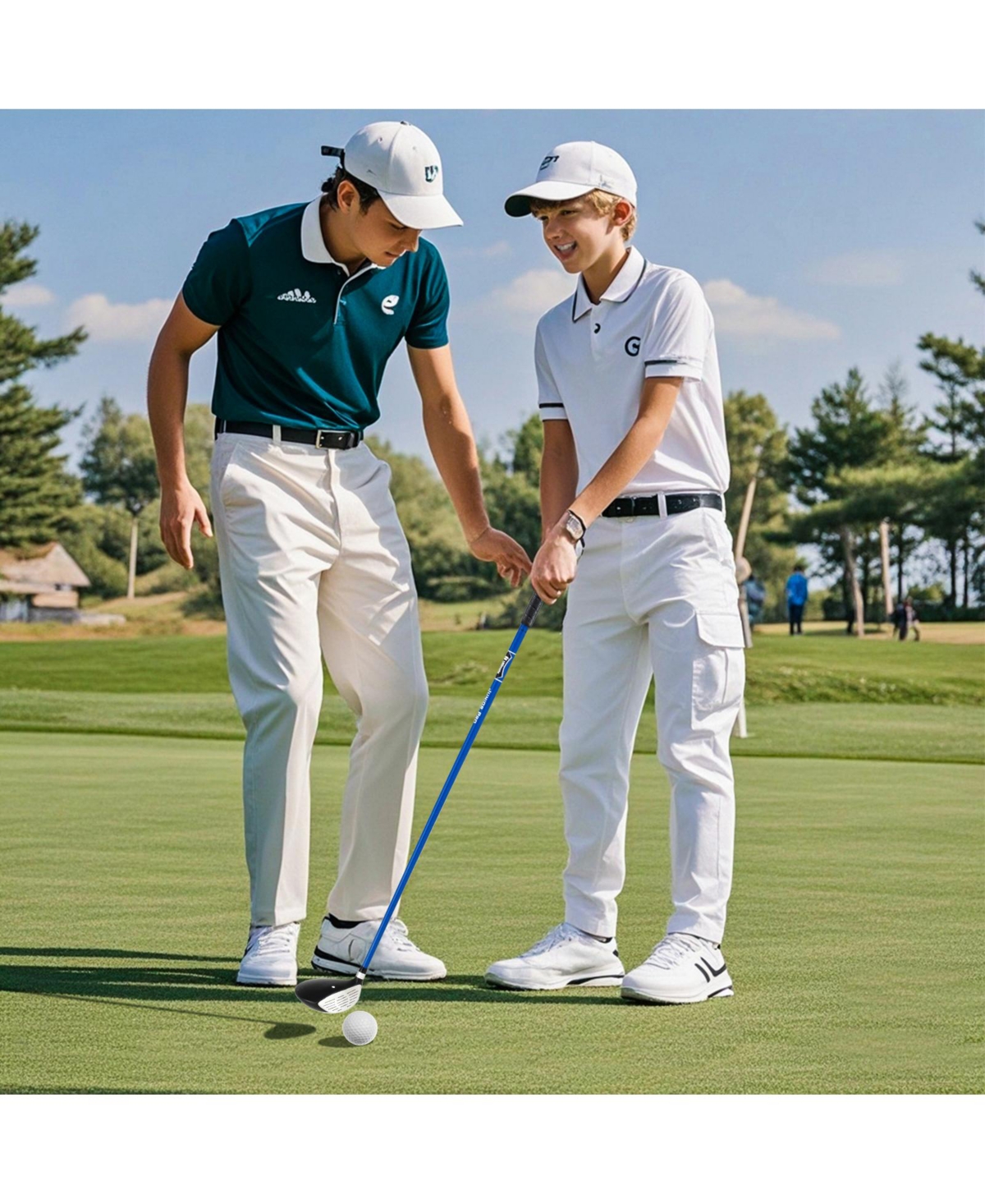 Mecale 38" Junior #3 Fairway Wood, 165CC, Fiberglass Shaft, Ages 11-14