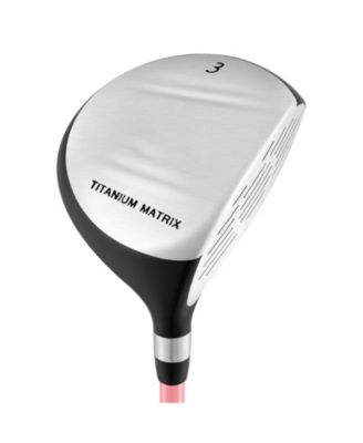 38" Junior #3 Fairway Wood, 165CC, Fiberglass Shaft, Ages 11-14