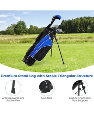 5-Piece Portable Junior Golf Club Set, 31", for Kids Ages 11