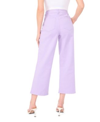 Women's Wide-Leg Pintuck Jeans