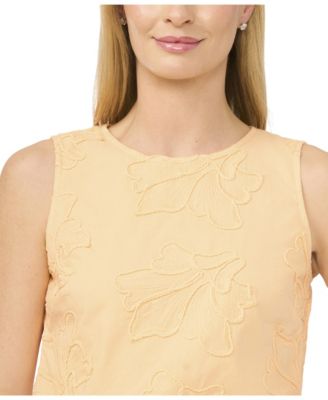 Women's Boxy Sleeveless Textured Top