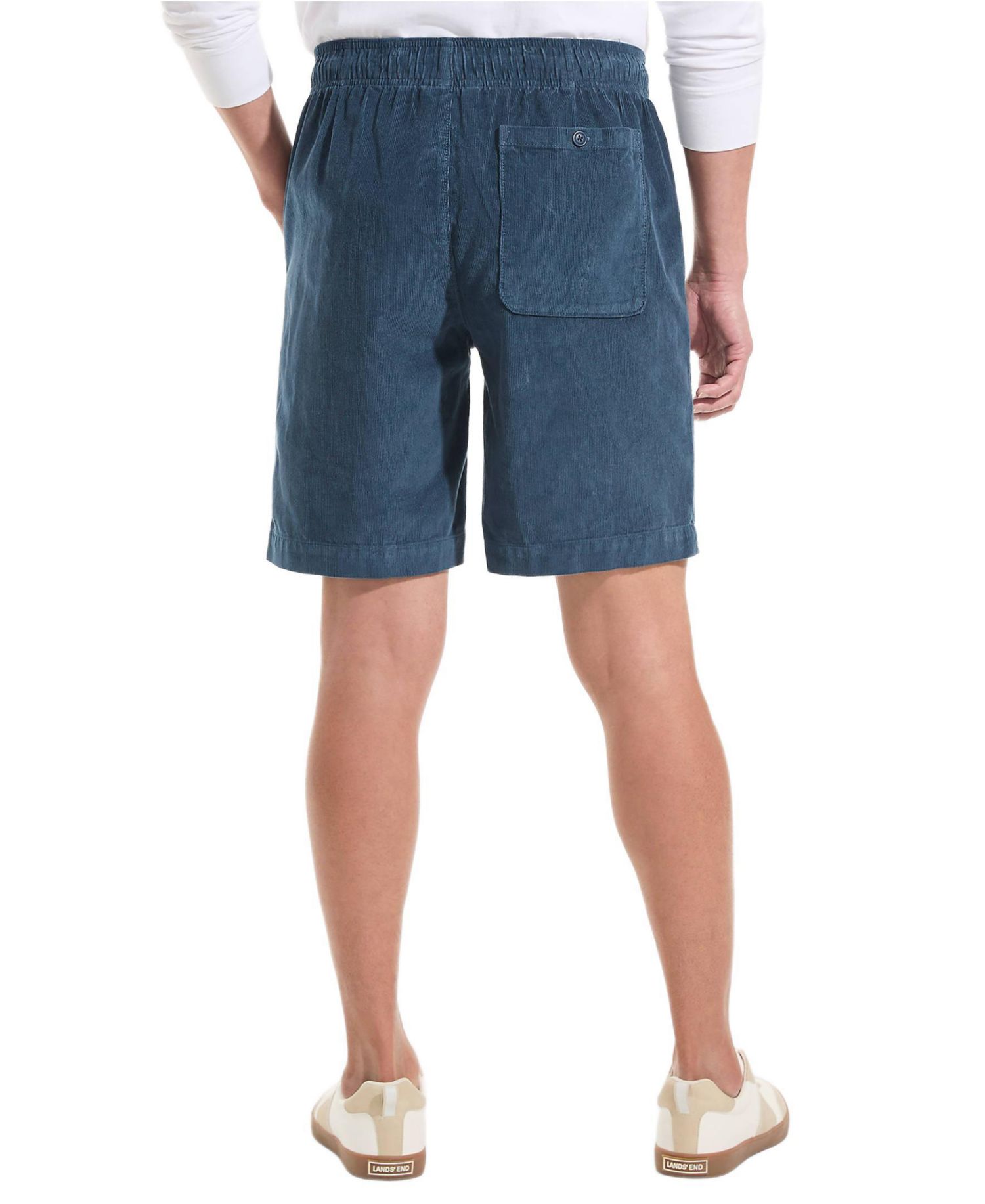 Men's 9" Corduroy Pull On Deck Short
