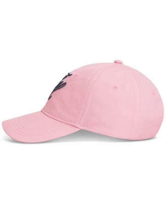 Men's Script Soft Six Panel Embroidered Logo Cap