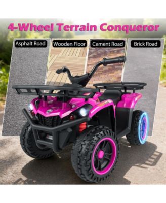 24V Electric Ride On Quad with LED Headlights