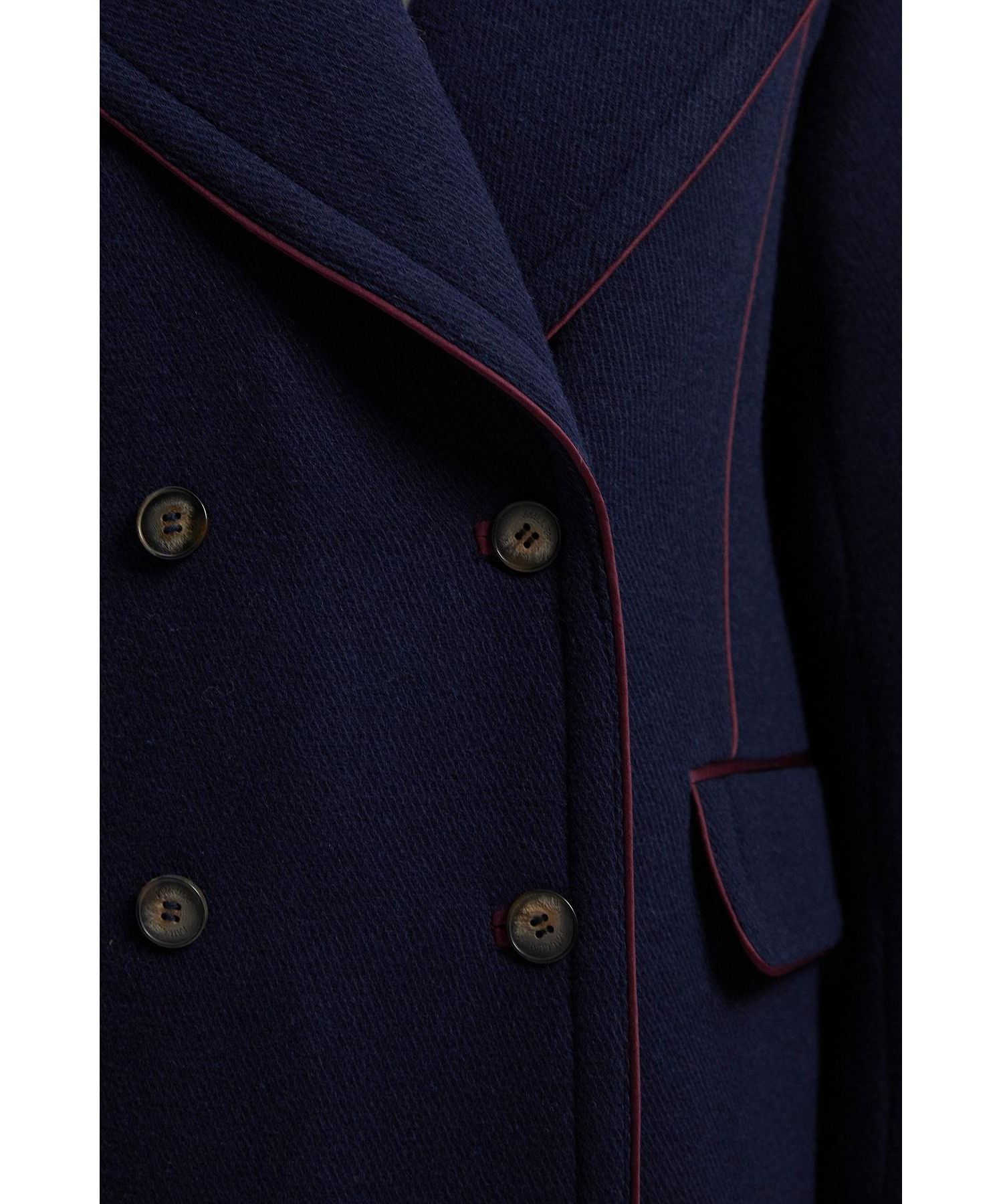 Women's Tailored Padded Lined Midi Coat