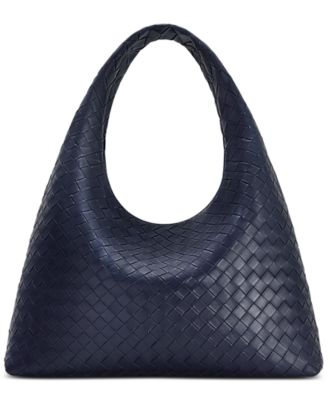 Laura Woven Shoulder Hobo Bag
