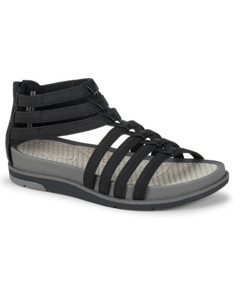 Женские сандалии Baretraps Neoma Round Toe, цвет: Чёрный / Серый