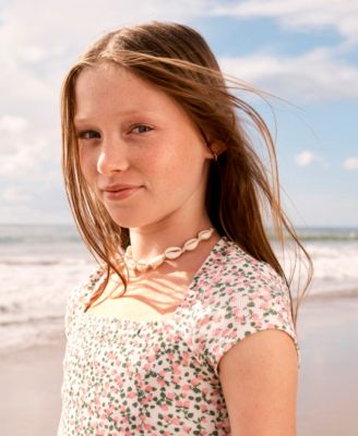 Girls' Square Neck Top