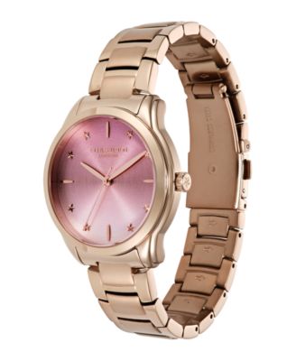 Women's Colourwave Rose Gold Tone Stainless Steel Bracelet Watch, 36mm