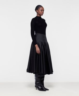 Women's Flared Godet Skirt