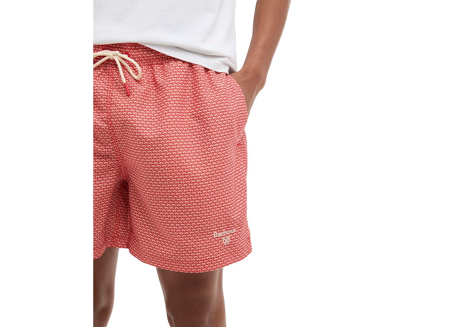 Men's Shell Print Swim Shorts