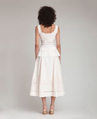 Women's Scoop Neck Peplum Top