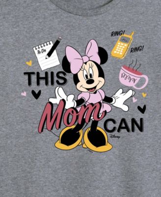 Plus Size Disney This Mom Can Short-Sleeve Graphic T-Shirt