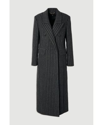 Women's Double Breasted Tailored Maxi Coat
