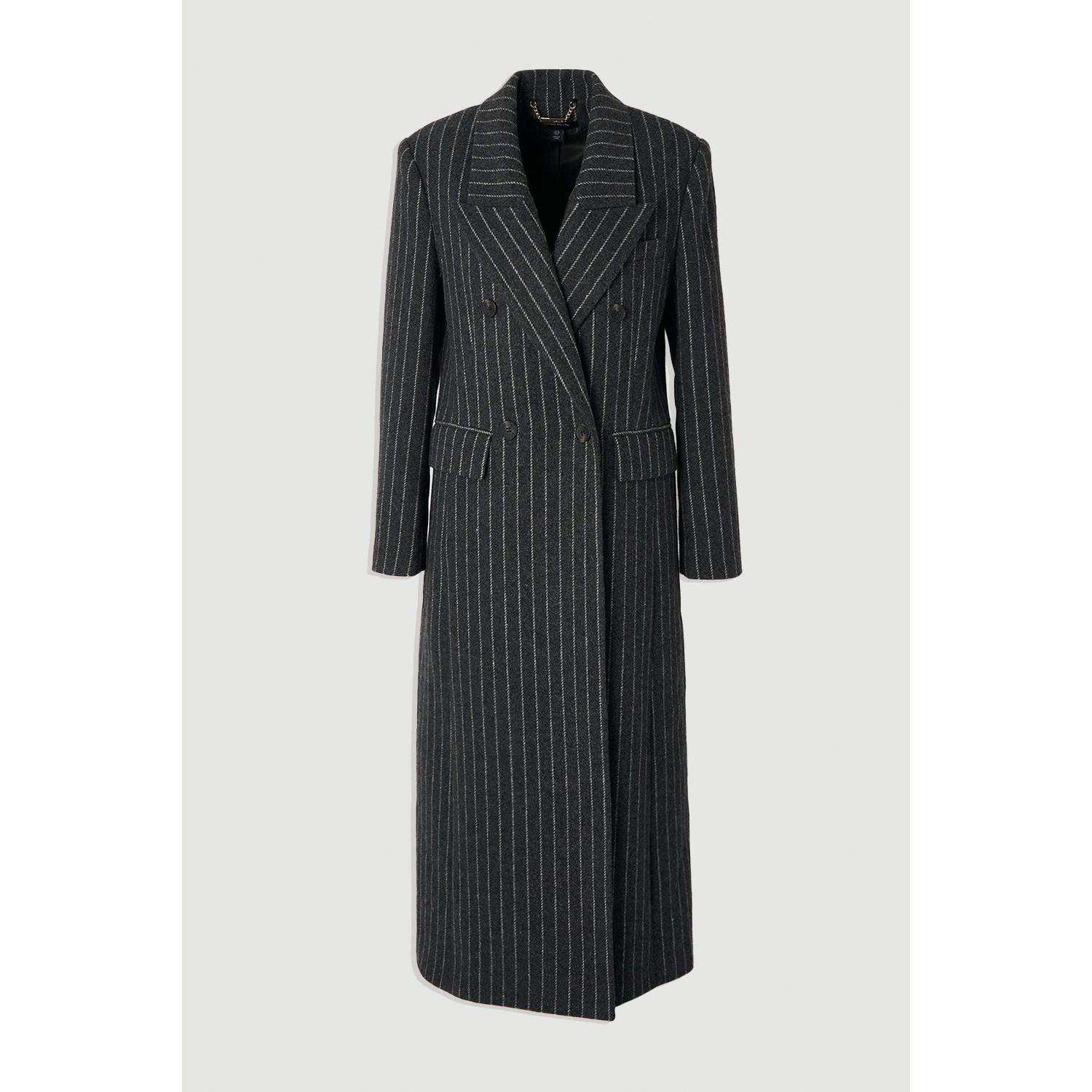 Women's Double Breasted Tailored Maxi Coat