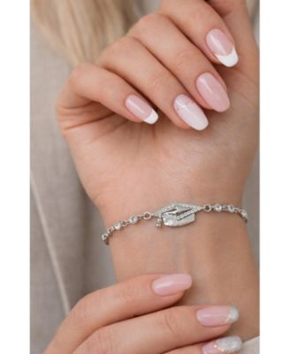 Limitless Graduation Cap Adjustable Pave Bracelet